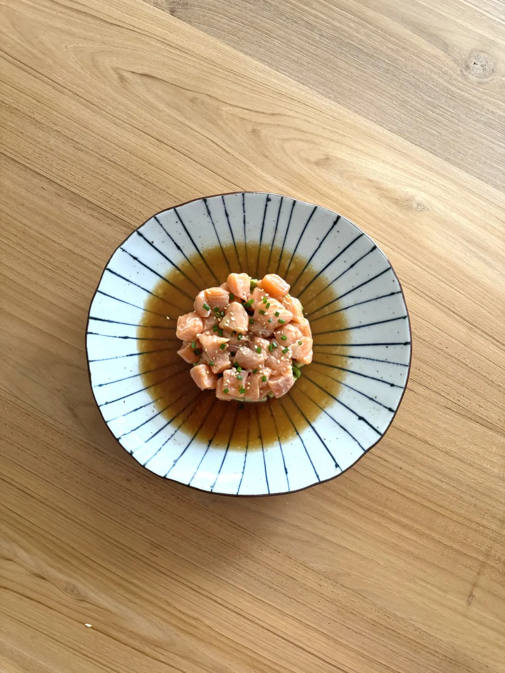 Tartar de tomate con salsa especial